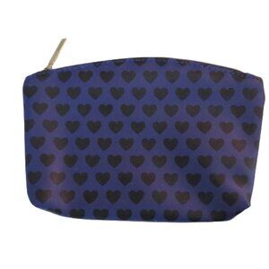 🛒 $5 - New IPSY Glam Bag -  Black Hearts Makeup Bag Travel
